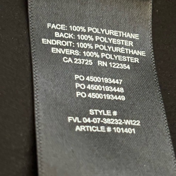 Aritzia - Wilfred - Patio Midi Skirt - Black Vegan Leather - Size 12 - Picture 8 of 8